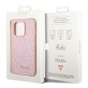 Guess GUHCP14XHGGSHP iPhone 14 Pro Max 6,7 różowy/pink hard case Glitter Script